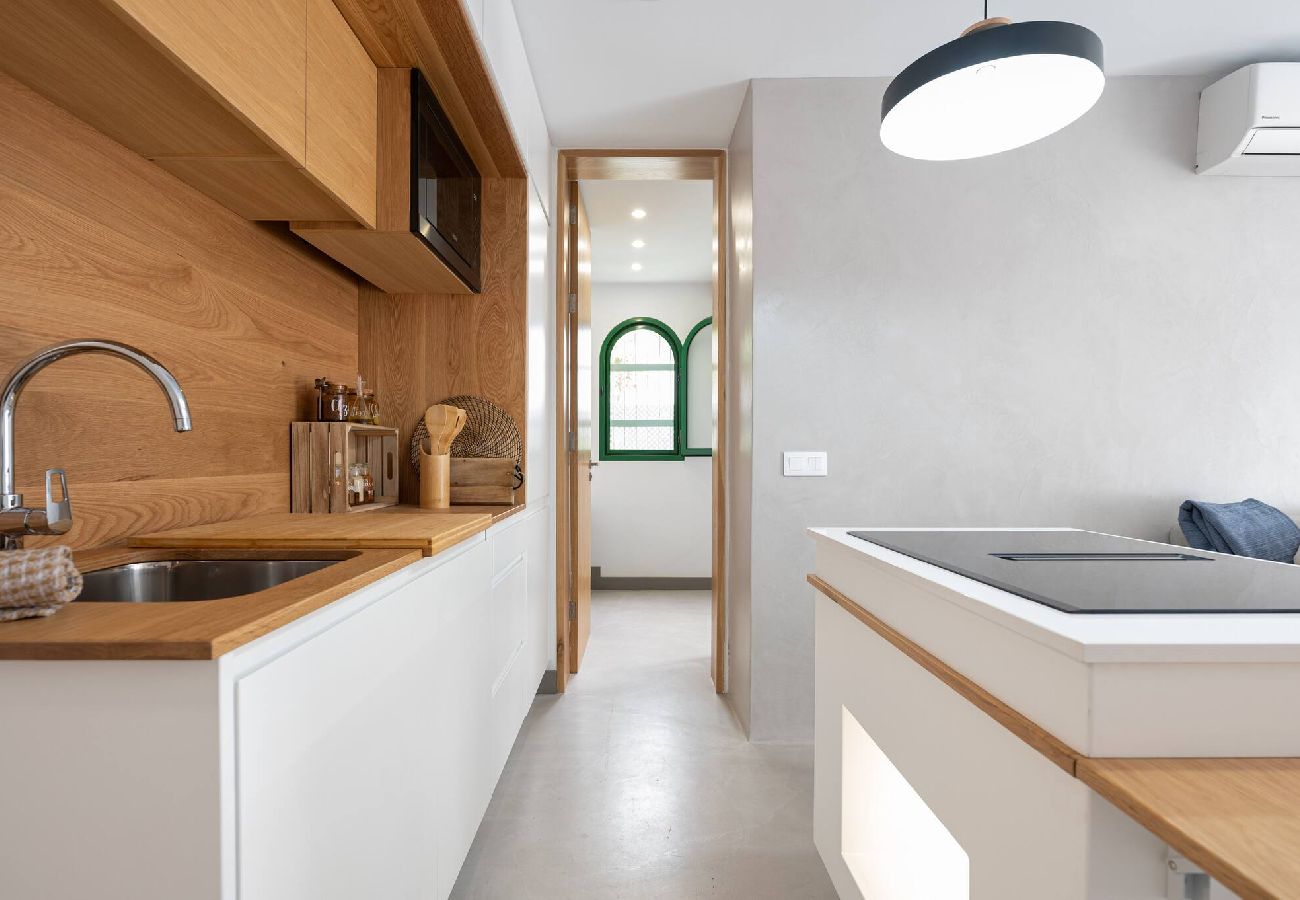 Apartamento en San Bartolomé de Tirajana - Cala del Risco - Con acceso a piscina y parking