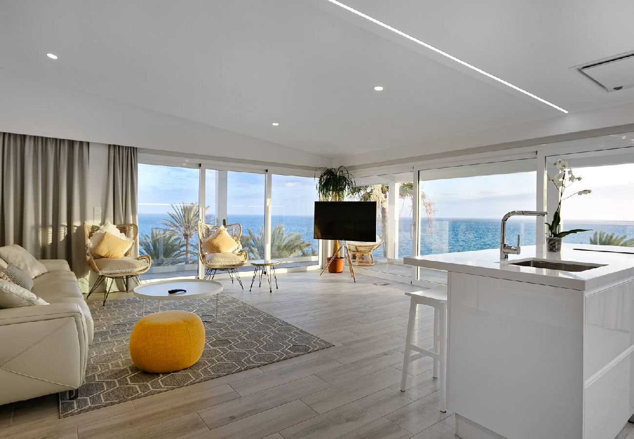 Apartamento en Maspalomas - 3.1 Deva Beach - Oceanview luxury 3 bedroom Pentho