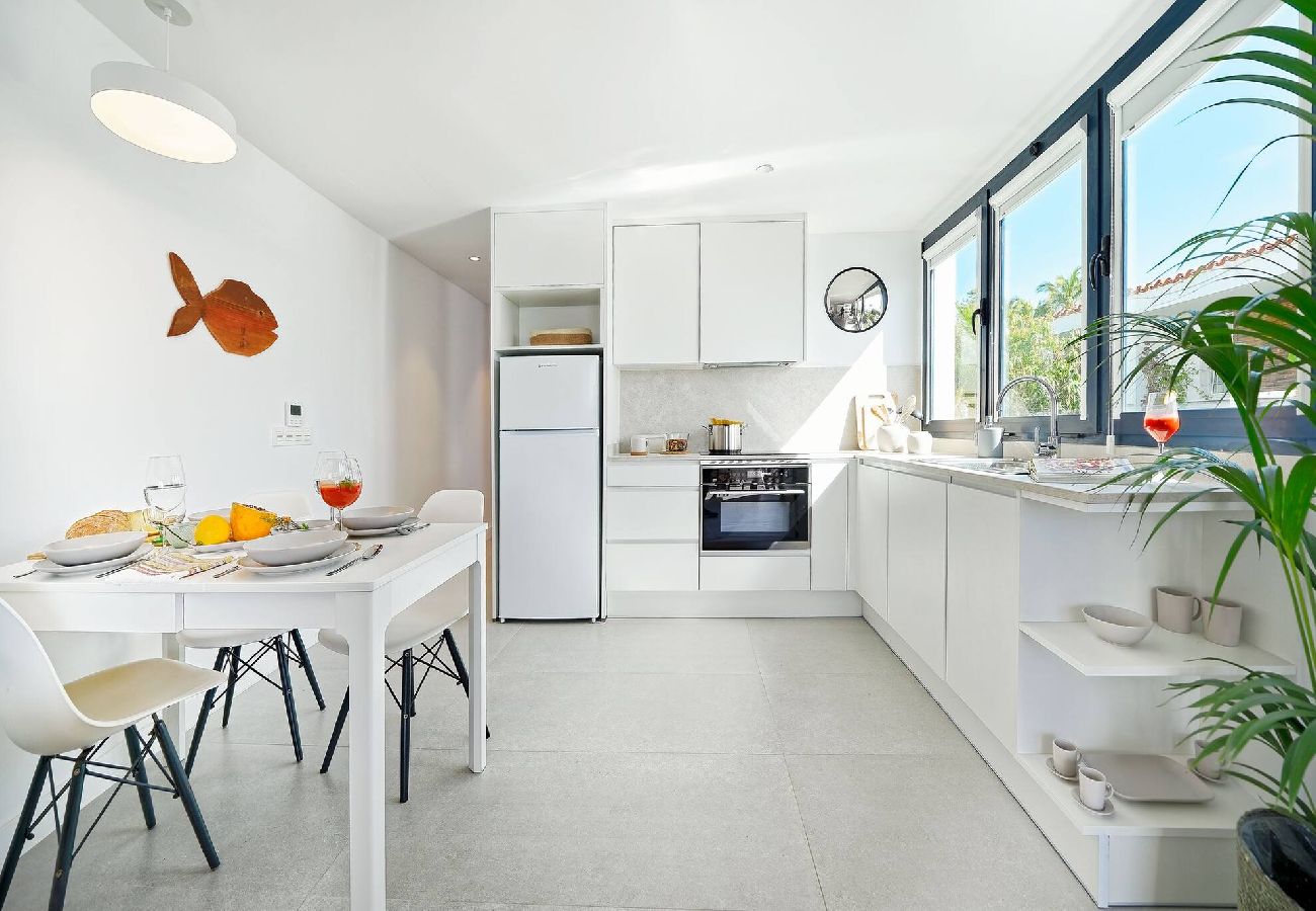 Apartamento en Maspalomas - 1.1 Amapola Coral -recién reformado, frente a la p