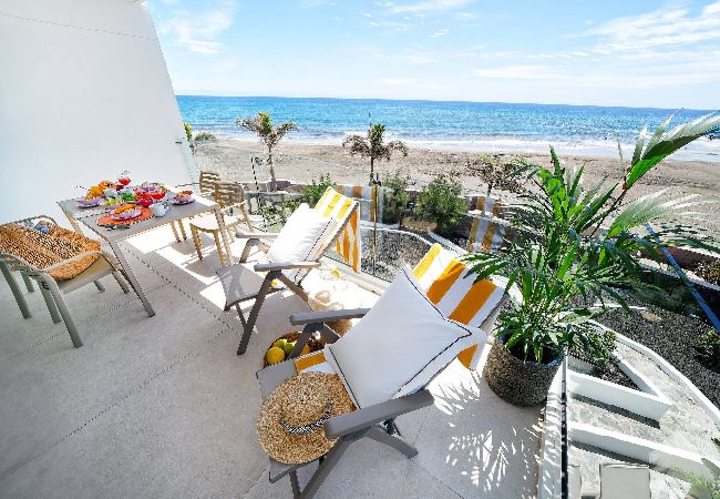 Apartamento en Maspalomas - 1.7 Amapola Waves- recién reformado, frente a la p