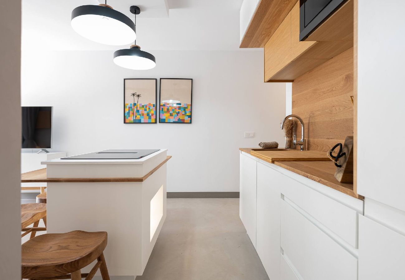 Apartment in San Bartolomé de Tirajana - Cala del Risco - Con acceso a piscina y parking